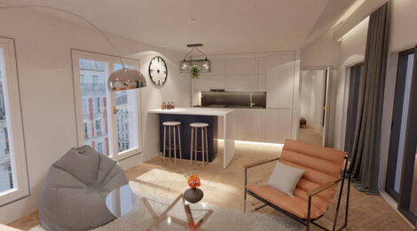 Programme immobilier neuf LE 17 - Lille : 12 appartements neufs du studio au 3 pièces en réhabilitation cœur de ville (59000) - Référence : 11451