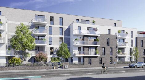 Programme immobilier neuf Villa Saint-Maurice - Lille, appartements avec extérieur dans le quartier Saint-Maurice (59000) - Référence : 17582
