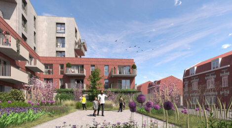Programme immobilier neuf ANTHONIOZ - Lille Sud une adresse pratique à deux pas du CHR (59000) - Référence : 11905