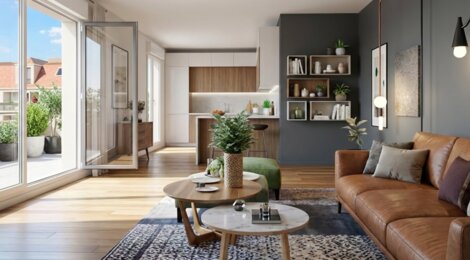 Programme immobilier neuf Jardin Célestine (78) - Limay quartier résidentiel à deux pas des bords de Seine (78520) - Référence : 16384