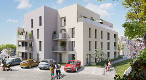 Programme immobilier neuf Renaissance - Linselles : appartements neufs du 2 au 4 pièces en plein cœur de ville (59126) - Référence : 15100
