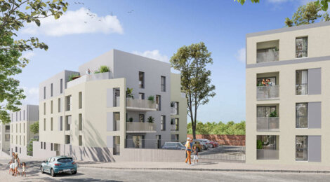 Programme immobilier neuf Renaissance - Linselles : appartements neufs du 2 au 4 pièces en plein cœur de ville (59126) - Référence : 15100