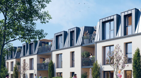 Programme immobilier neuf LE CLOS LEO - Lion-sur-Mer résidence intimiste à quelques mètres de la mer (14780) - Référence : 12688