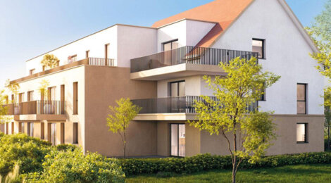 Programme immobilier neuf MELODIA - Lipsheim dans un cadre verdoyant aux vues dégagées (67640) - Référence : 17017