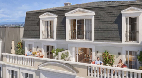 Programme immobilier neuf Le jardin d'Aurea - Livry-Gargan proche du T4 et du RER B vers Paris (93190) - Référence : 18363