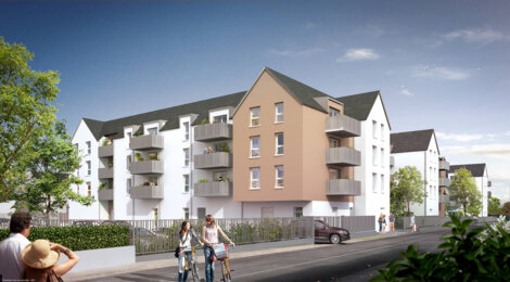 Programme immobilier neuf DIMEZELL - Loctudy : Appartements seniors studio–T3 avec jardins, LMNP et espaces communs proche de la plage (29750) - Référence : 9713