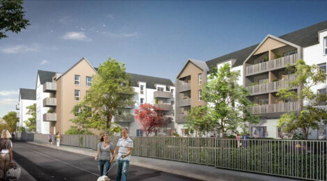 Programme immobilier neuf DIMEZELL - Loctudy : Appartements seniors studio–T3 avec jardins, LMNP et espaces communs proche de la plage (29750) - Référence : 9713