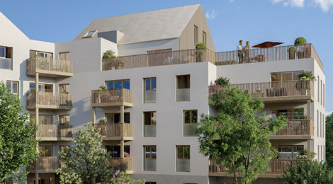 Programme immobilier neuf Cœur Néa - Lognes logements familiaux près Paris et Disneyland (77185) - Référence : 17428