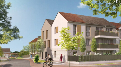 Programme immobilier neuf L'ECLAIRCIE - Longpont-sur-Orge proche centre dans un environnement verdoyant (91310) - Référence : 17053