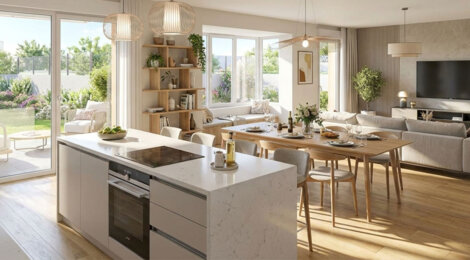 Programme immobilier neuf Horizon Est - Longvic appartements avec extérieur proche canal de Bourgogne (21600) - Référence : 17553