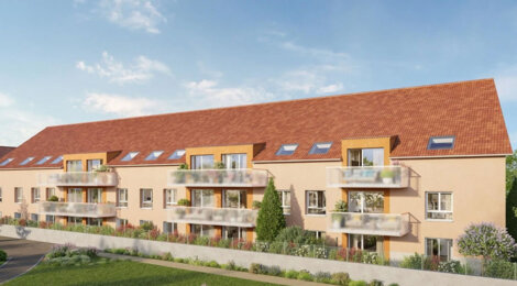 Programme immobilier neuf Horizon Est - Longvic appartements avec extérieur proche canal de Bourgogne (21600) - Référence : 17553
