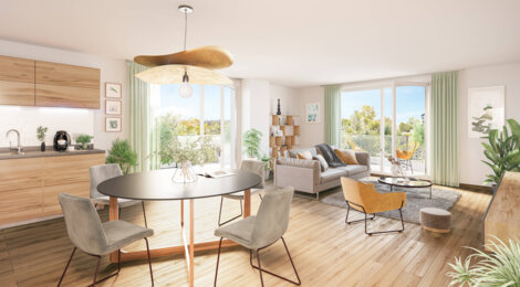 Programme immobilier neuf L'Alcôve - Loos : Appartements T2–T4 avec terrasses, parking résident et proximité Lille (59120) - Référence : 9869