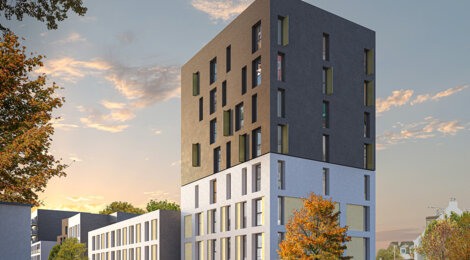 Programme immobilier neuf Switch - Lorient : 135 appartements neufs T1–T4 à 3 min de la gare (56100) - Référence : 15671