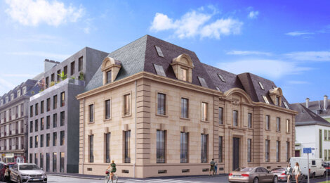 Programme immobilier neuf TRESOR - Lorient : 18 appartements neufs du 2 au 5 pièces en hyper centre proche des commodités (56100) - Référence : 14990