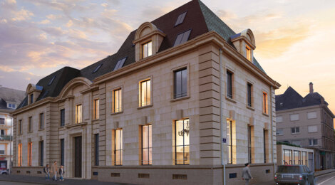 Programme immobilier neuf TRESOR - Lorient : 18 appartements neufs du 2 au 5 pièces en hyper centre proche des commodités (56100) - Référence : 14990