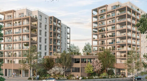 Programme immobilier neuf O' SCORFF - Lorient résidence contemporaine près du Bois du Château (56100) - Référence : 17350