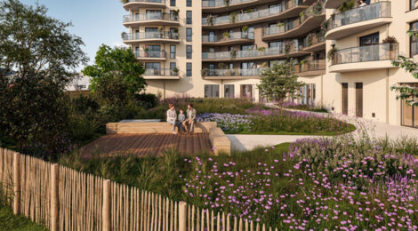 Programme immobilier neuf IMAGINA - Lorient résidence neuve à 12 min à pied de la gare TER (56100) - Référence : 15676