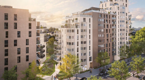 Programme immobilier neuf IMAGINA - Lorient résidence neuve à 12 min à pied de la gare TER (56100) - Référence : 15676