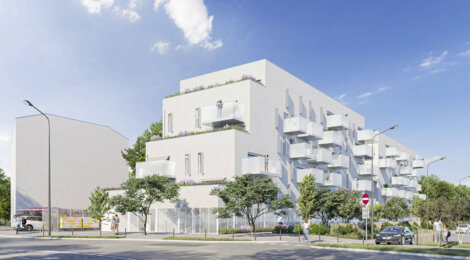 Programme immobilier neuf Villa Blanche - Lormont proche du tramway A (33310) - Référence : 15007