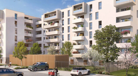 Programme immobilier neuf Hubline - Lormont rive droite à deux pas du tramway A (33310) - Référence : 15008