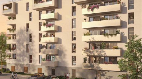 Programme immobilier neuf Hubline - Lormont rive droite à deux pas du tramway A (33310) - Référence : 15008