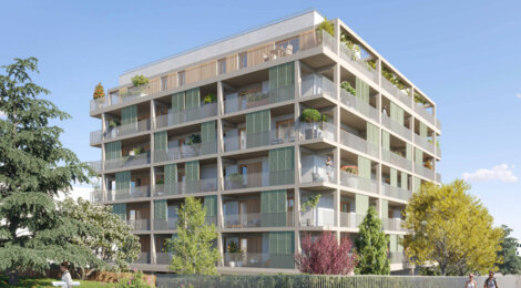 Programme immobilier neuf Belle Rive - Lormont une adresse verte aux portes de Bordeaux (33310) - Référence : 15006
