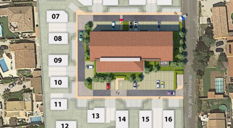 Programme immobilier neuf Domaine de Nysa - Loupian : Appartements T2–T4 avec terrasses, celliers et cuisines équipées proche du centre historique (34140) - Référence : 5943