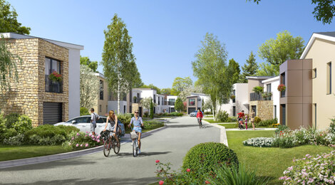 Programme immobilier neuf LE DOMAINE SISLEY - Louveciennes : Appartements T1–T4 et villas duplex avec jardins, terrasses et garages près de la mairie (78430) - Référence : 717