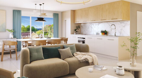 Programme immobilier neuf GREEN VALLEY PHASE 2.3 - Louviers appartements et maisons neuves proches centre-ville (27400) - Référence : 14684