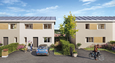 Programme immobilier neuf GREEN VALLEY PHASE 2.3 - Louviers appartements et maisons neuves proches centre-ville (27400) - Référence : 14684