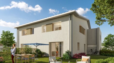 Programme immobilier neuf GREEN VALLEY PHASE 1 - Louviers : Appartements T2–T3 et maisons T3–T5 avec terrasses, jardins privatifs et proximité centre-ville (27400) - Référence : 18414