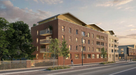 Programme immobilier neuf Les Rives Papillon - Louviers centre-ville et place Ernest Thorel à pied (27400) - Référence : 18329