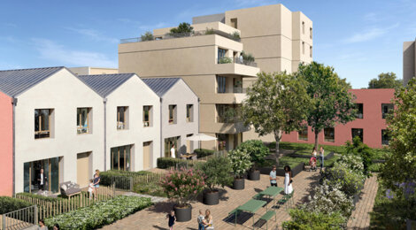 Programme immobilier neuf Jardin en Scène (95) - Louvres à proximité du RER D (95380) - Référence : 16666