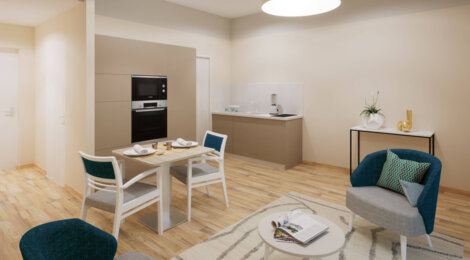 Programme immobilier neuf Emera Luc-sur-Mer - Luc-sur-Mer : résidence séniors LMNP à 10 min de la plage (14530) - Référence : 10633