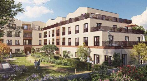 Programme immobilier neuf Passage Pléiade - Luisant : appartements neufs du 2 au 5 pièces en cœur de Place Centrale (28600) - Référence : 10113