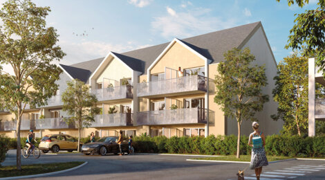 Programme immobilier neuf GFI - L'Aparté - Luisant studios lumineux dans un cadre résidentiel verdoyant (28600) - Référence : 17391