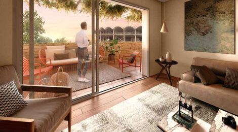 Programme immobilier neuf LES TERRASSES DES ARENES - Lunel centre-ville à proximité de la gare (34400) - Référence : 12811