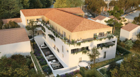 Programme immobilier neuf LES TERRASSES DES ARENES - Lunel centre-ville à proximité de la gare (34400) - Référence : 12811