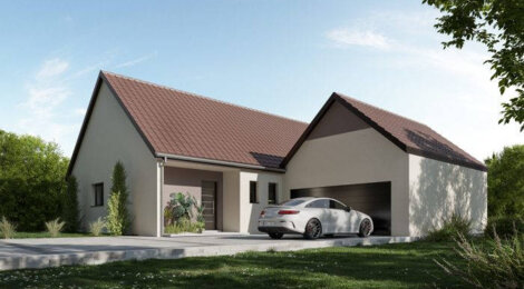 Programme immobilier neuf Maison en CCMI - Lupstein  proche gare TER  de Dettwiller (67490) - Référence : 9448