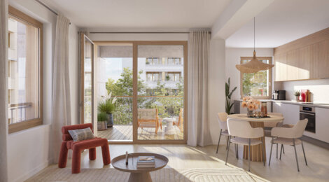 Programme immobilier neuf Zéphyr - Lyon 02 secteur Confluence proche du tramway T1/ T2 (69002) - Référence : 16538