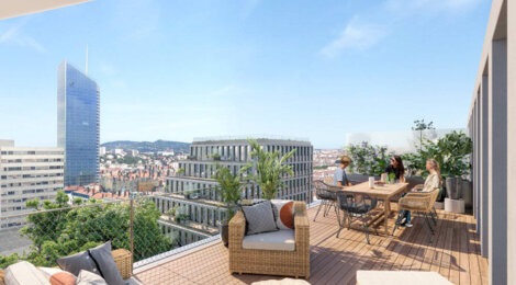 Programme immobilier neuf KI -  Lyon 03 : appartements neufs du studio au 5 pièces en secteur Part-Dieu proche de la gare (69003) - Référence : 16925