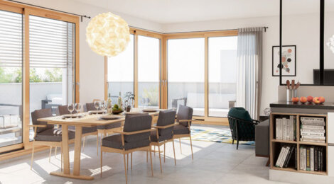 Programme immobilier neuf Orkidée - Lyon 03 quartier Monchat à deux pas du parc Bazin (69003) - Référence : 13731