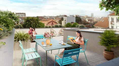 Programme immobilier neuf Orkidée - Lyon 03 quartier Monchat à deux pas du parc Bazin (69003) - Référence : 13731