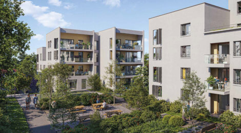 Programme immobilier neuf INITYAL - Lyon 03 quartier Monchat proche tram T6 (69003) - Référence : 16702