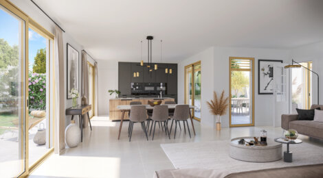 Programme immobilier neuf Tilia - Lyon 04 : 23 appartements et 1 maison T2–T5 à 400 m du métro C Hénon (69004) - Référence : 16940
