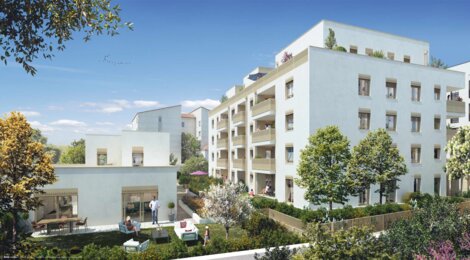 Programme immobilier neuf Tilia - Lyon 04 : 23 appartements et 1 maison T2–T5 à 400 m du métro C Hénon (69004) - Référence : 16940