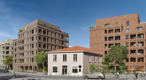 Programme immobilier neuf Le SOHO - Lyon 07 : appartements neufs du studio au T5 à 300 m du métro B Place Jean Jaurès (69007) - Référence : 15940