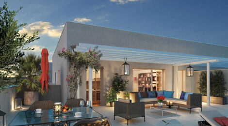 Programme immobilier neuf Plain'Itude - Lyon 08 : Appartements T2–T4 avec terrasses, villas sur toit et parking sécurisé au pied du tramway T4 (69008) - Référence : 4912