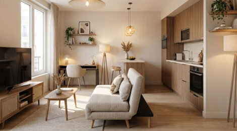 Programme immobilier neuf Cadence - Lyon 08 résidence étudiante proche Montplaisir (69008) - Référence : 17380