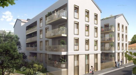 Programme immobilier neuf Faubourg Valmy - Lyon 09 : Appartements studio–T4 avec balcons, terrasses et garage sécurisé à 2min du métro D Valmy (69009) - Référence : 5485